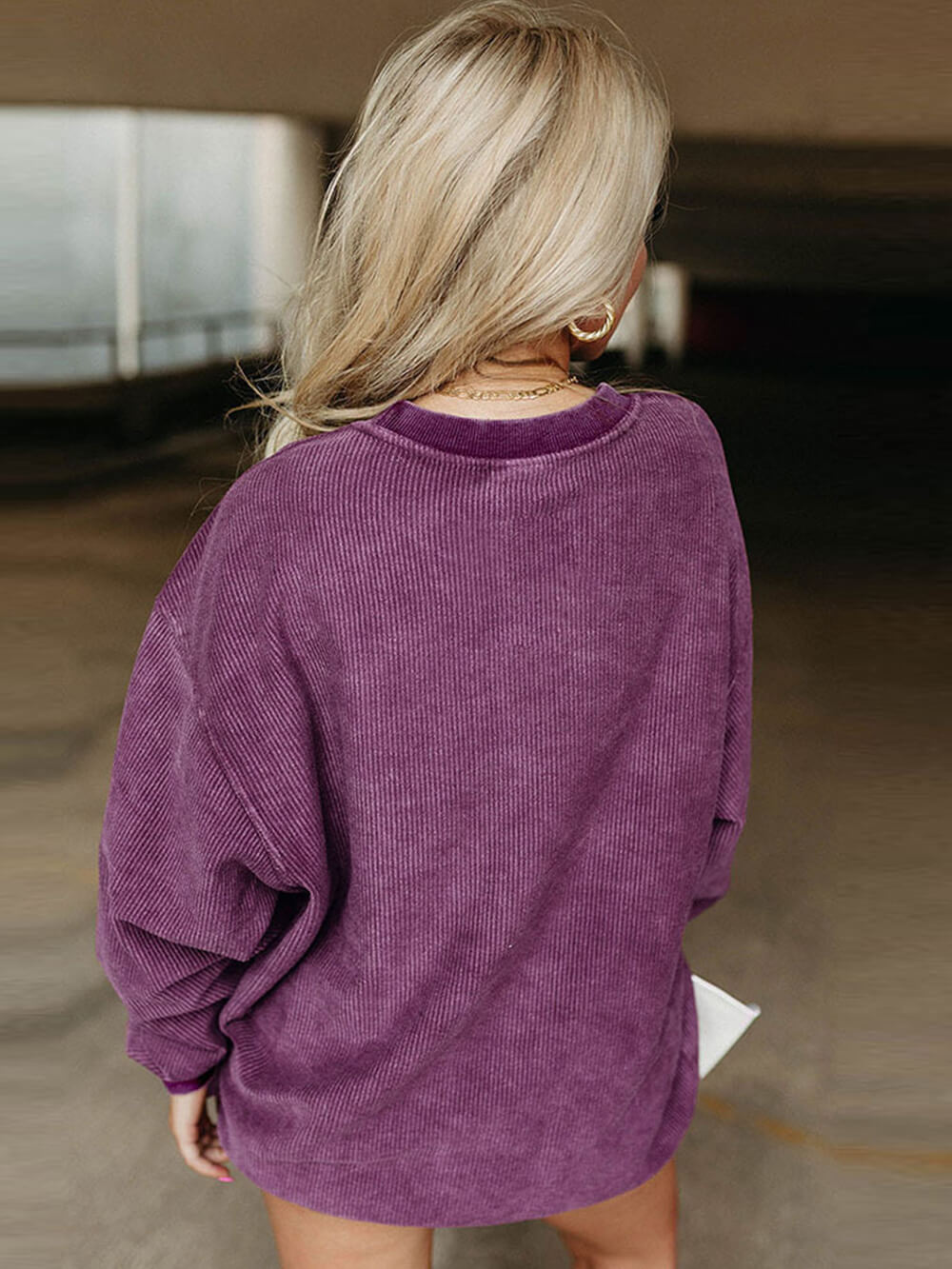 Letter Print Casual Sweatshirt