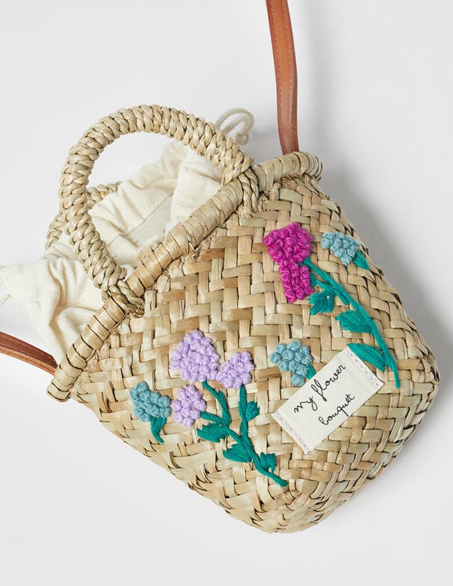 Mini Basket Messenger Bag