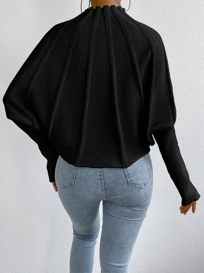 Simple Dolman Sleeve Sweater