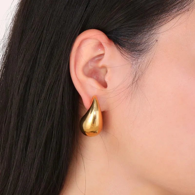 Gold Drop Earrings