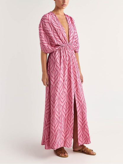 Printed Resort Maxi Dress